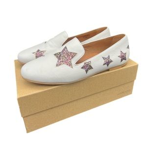 Gentle Souls by Kenneth Cole Womens Eugene Multi Star Loafer Shoe